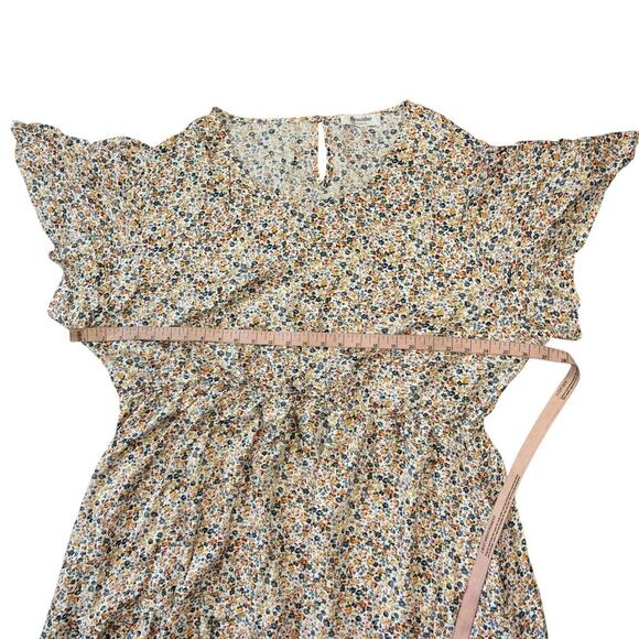 Nemidor Floral Tiered Cottagecore Dress Women’s 5XL Prairie Whimsical Church - Picture 10 of 11